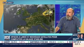 Fabrice Mottez (Observatoire de Paris-PSL): 57 nouveaux satellites pour compléter la galaxie Starlink - 14/08