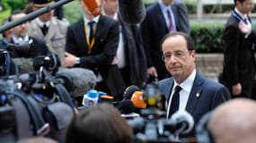 François Hollande considère que le sommet européen de Bruxelles a permis d'aboutir à la renégociation du pacte budgétaire qu'il souhaitait. /Photo prise le 29 juin 2012/REUTERS/Eric Vidal