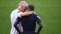 Didier Deschamps et N'Golo Kanté le 22/06/2021 avant France-Portugal
