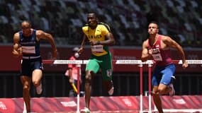 Jeux olympiques: Pascal Martinot-Lagarde à côté de Hansle Parchment en finale du 110m haies