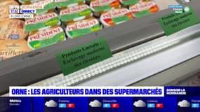 Orne: les agriculteurs mènent des actions dans des supermarchés pour dénoncer la concurrence étrangère