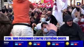 Lyon : au moins 1.800 personnes rassemblées "contre les violences d'extrême-droite"