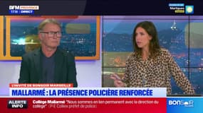 Collège Stéphane Mallarmé: la présence policière renforcée