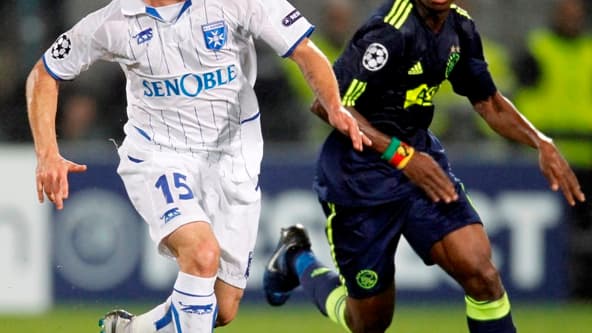Frédéric Sammaritano, à l'époque où il jouait à l'AJ Auxerre