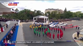 Défilé du 14-Juillet: la Marseillaise entonnée à la fin de la cérémonie 
