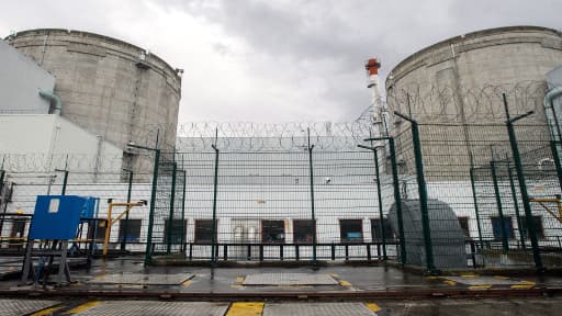 La centrale nucléaire de Fessenheim, dans le Haut-Rhin, le 9 avril 2013.