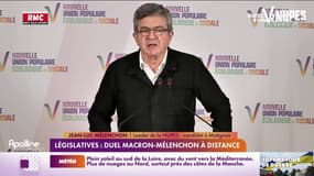 Élections législatives : duel à distance entre Emmanuel Macron et Jean-Luc Mélenchon