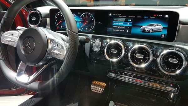 Auto - Mercedes Classe A : sur grand écran