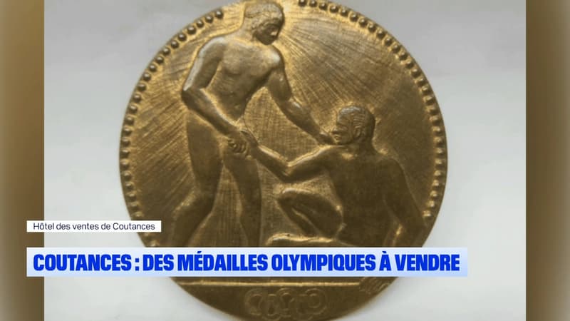 Coutances: deux médailles d'or des Jeux olympiques de 1924 mises en vente aux enchères