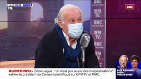 Pour Jean-François Delfraissy, "le vrai ennemi, c'est la 5ème vague avec le variant Delta"