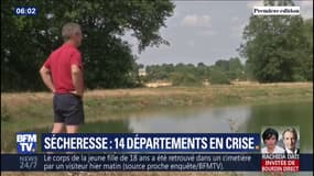 Sécheresse: 14 départements en situation de crise sont touchés par des mesures de restrictions d'eau