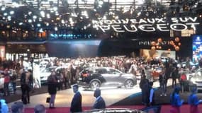 En 2014, 1,25 million de personnes ont visité le Mondial de l'Automobile.