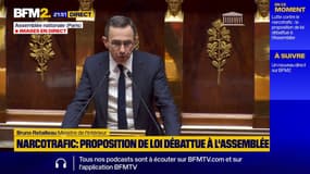 Proposition de loi contre le narcotrafic: "un texte de combat", selon Bruno Retailleau