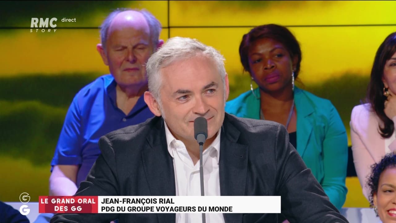 Le Grand Oral de Jean-François Rial, PDG du groupe Voyageurs du monde ...
