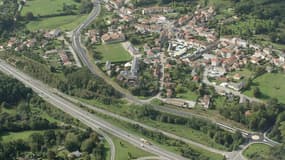 Vue de Bessines-sur-Gartempe, en Haute-Vienne