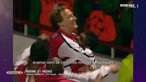 En VO : Arsenal-Valence, quart de finale de la Ligue des Champions 2001