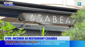 Lyon 8 : Incendie au restaurant Casabea