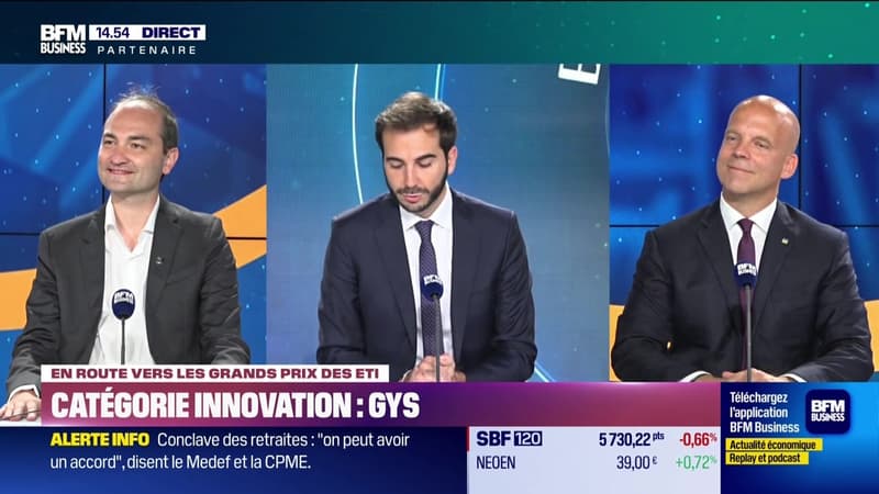 En route vers les Grands Prix des ETI : Catégorie innovation de GYS - 23/06