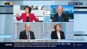 Corinne Lepage, Denis Baupin et Jean-Luc Bennahmias face à Ruth Elkrief