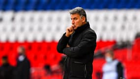 Christophe Galtier lors de PSG-Lille
