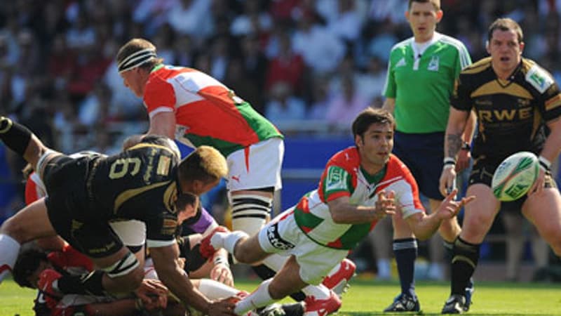 Le demi de mêlée du BO aura inscrit la totalité des points du succès des Basques en demi-finale contre le Munster (18-7).