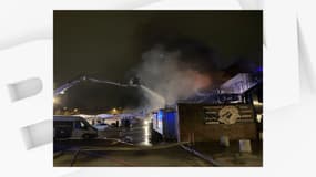 Un ensemble commercial d'Évreux a été touché par un incendie dans la nuit du dimanche 24 au lundi 25 décembre (illustration). 