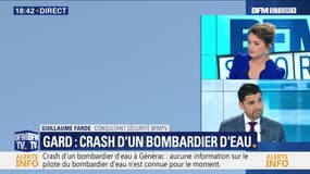 Gard: crash d'un bombardier d'eau