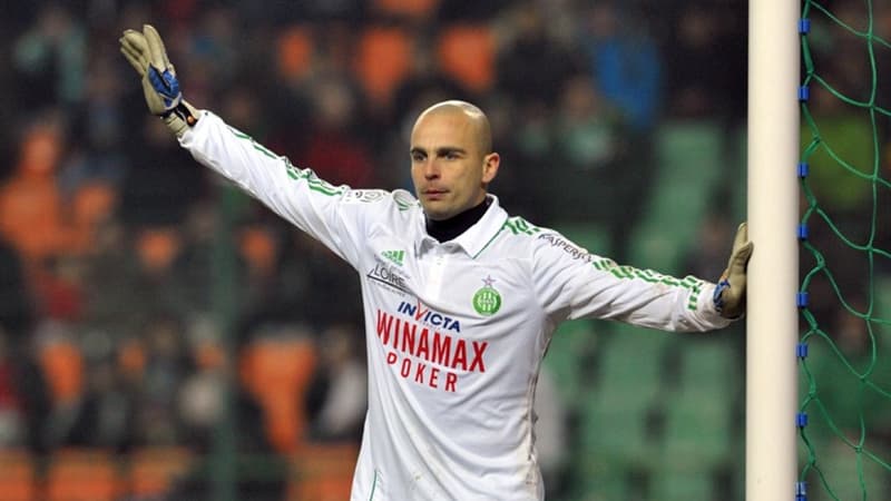 Jérémie Janot, avec Saint-Etienne.