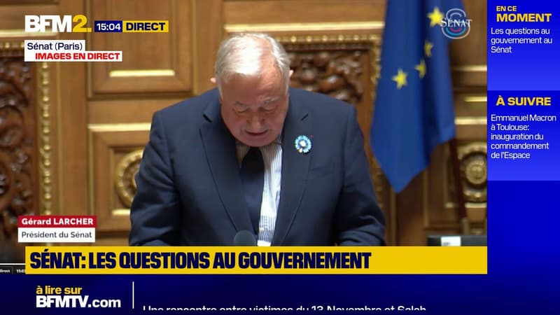 Grâce de Boualem Sansal "acceptée": "Une injustice est réparée", déclare Gérard Larcher