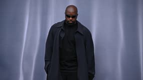 Teddy Riner au défilé Balenciaga automne-hiver 2024-2025