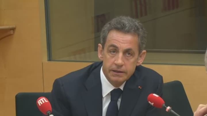 Nicolas Sarkozy était l'invité de RTL, lundi 12 janvier 2015.