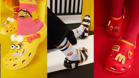 La chaîne de fast-food McDonald's s'associe avec les chaussures Crocs pour une collaboration inédite et nostalgique.