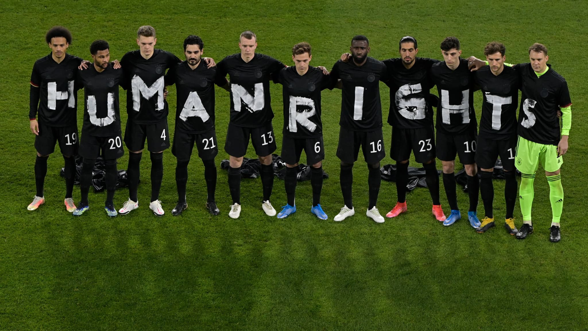 L'équipe d'Allemagne avant d'affronter l'Islande L'équipe d'Allemagne avant d'affronter l'Islande