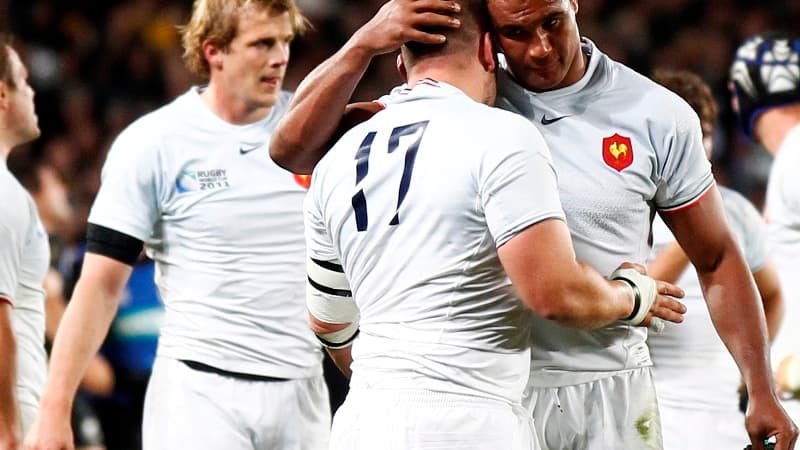Aurélien Rougerie, Fabien Barcella et Thierry Dusautoir