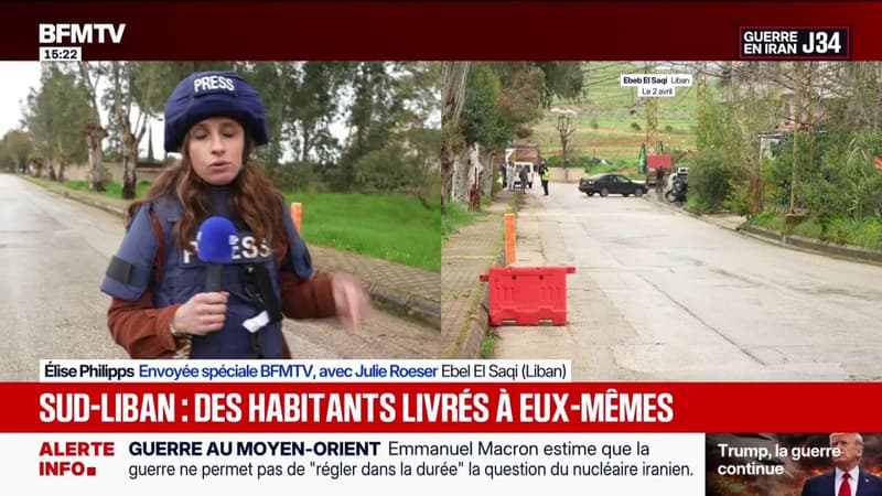 Dans le sud du Liban, des habitants sont livrés à eux-mêmes