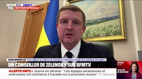 Ukraine: "Le président Macron est le leader qui peut mener derrière lui l'Europe", affirme Ihor Brusylo, chef adjoint du cabinet de Volodymyr Zelensky