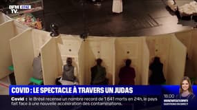 Covid-19: au Japon, on assiste à des spectacles de danse à travers un judas