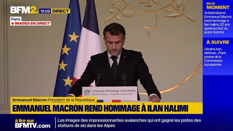 Antisémitisme et racisme: "la France demandera solennellement des comptes", annonce Emmanuel Macron