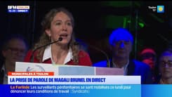 "Nous exigerons plus de policiers nationaux contre le narcotrafic" détaille Magali Brunel