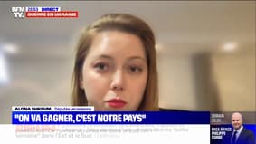 Alona Shkrum, députée ukrainienne: "On va gagner, car c'est notre territoire, c'est notre pays, c'est notre vie, ce sont nos enfants"