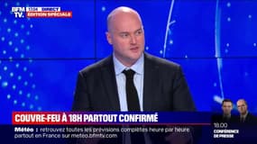 Covid-19: l'instauration d'un couvre-feu national à 18h confirmée