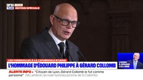 Obsèques de Gérard Collomb: un maire qui a "à jamais changé la capitale des Gaules", se souvient Édouard Philippe