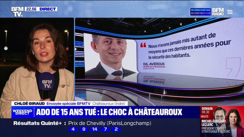 Adolescent tué au couteau à Châteauroux: le maire demande à ce que la...