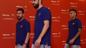 Messi, Piqué, Neymar