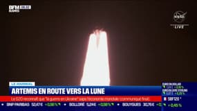 Artémis: la méga-fusée de la Nasa en route pour la Lune