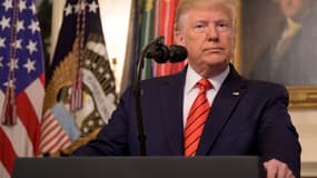 Donald Trump confirme la mort du chef de Daesh, dimanche 27 octobre 2019 depuis la Maison Blanche