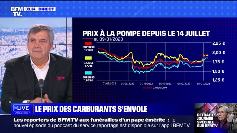 "On travaille à perte": Thierry Schifano, président de la Fédération nationale de la mobilité sanitaire sur de la hausse du prix des carburants