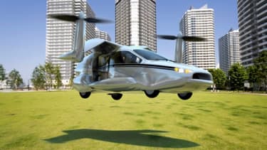 Le TF-X, la voiture volante mise au point par Terrafugia.