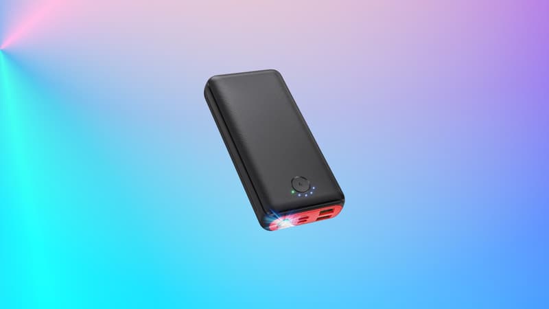 Chargez votre nouveau smartphone n'importe où : cette batterie externe coûte moins de 25 euros