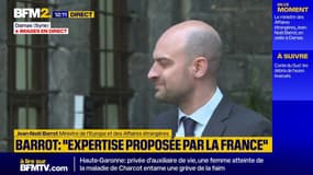 Jean-Noël Barrot à Damas: "Il n'y aura pas de redressement moral de la Syrie, sans que justice soit rendue"